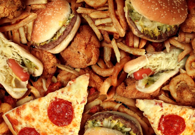Certain foods like hamburgers, fries and pizza can trigger inflammation and exacerbate osteoarthritis symptoms.