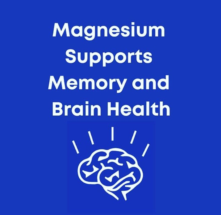 magnesium supports memory and brain health